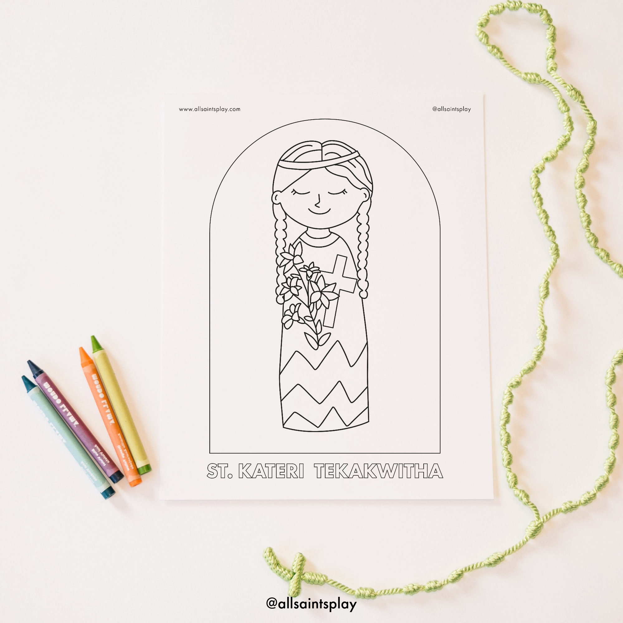Catholic Coloring Pages: Saints Bundle Catholic Homeschooling, Saints ...