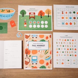 Fall Catholic Playschool Kit | Harvest Activity Homeschool Printable, Autumn Morning Basket for Christian Kids, Pre-K Saint & Bible Learning