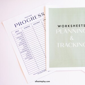 Catholic Lenten Devotion for Moms, Home Organization Guide & Cleaning Checklists for Homemakers, Motherhood Routine Planner image 10