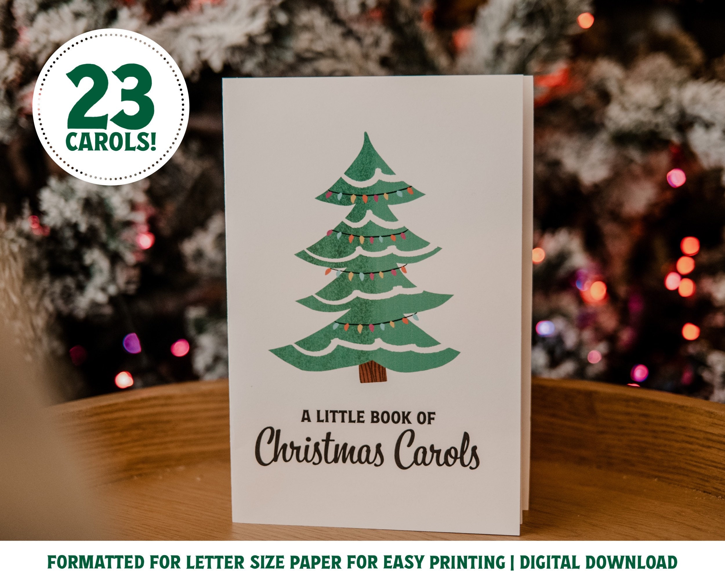 Buy Christmas Caroling Booklet Online In India - Etsy India