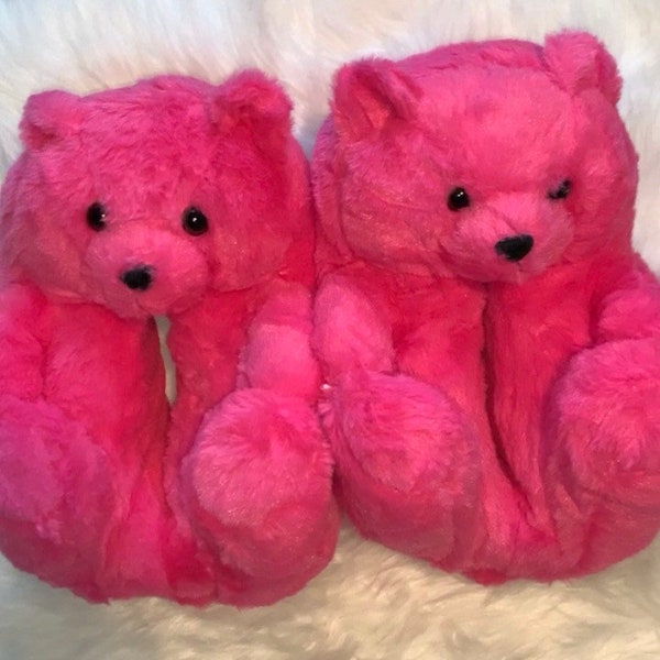 Bear With Me Slippers - Teddy Bear Slippers