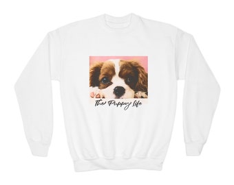 The Puppy Life Jugend Rundhals-Sweatshirt