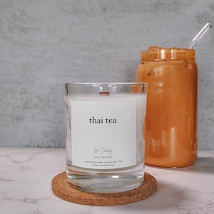 THAI TEA CANDLE