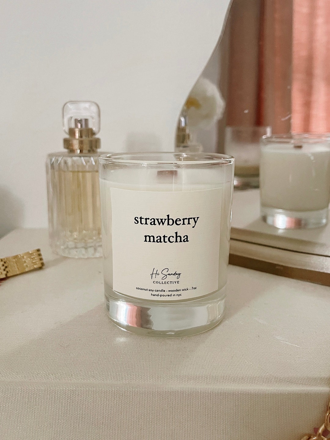 AOOVOO Scented Candles For Men - Vanilla & Cream Candles - View #11