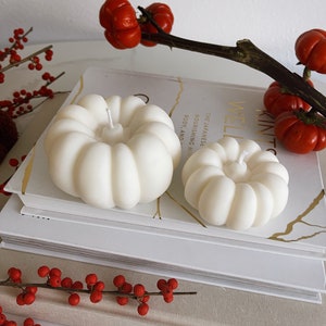 PUMPKIN CANDLE SET | Soy Wax, Thanksgiving Decor Candles, Fall Candles