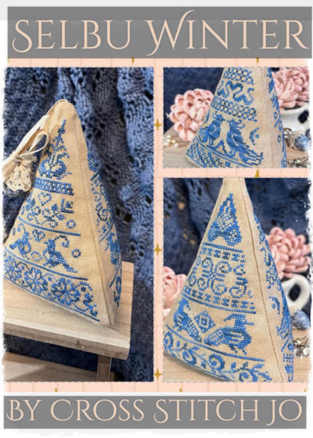 Selbu Winter Nordic Norwegian Christmas Birds Pyramid tree Cross Stitch selbu-winter-nordic-norwegian-christmas-birds-pyramid-tree-cross-stitch