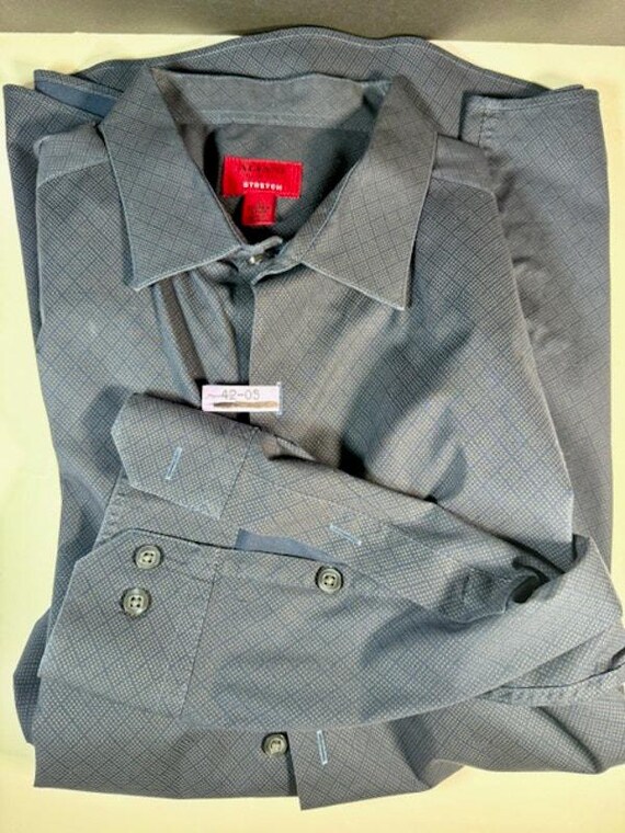 alfani slim fit dress shirt Alfani Mens Dress Shirt Ruby Red Size Small S Button Down Athletic Fit main image 0