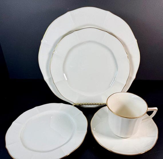 ノリタケ アイボリーチャイナ インペリアルゴールド #7361 5点セット