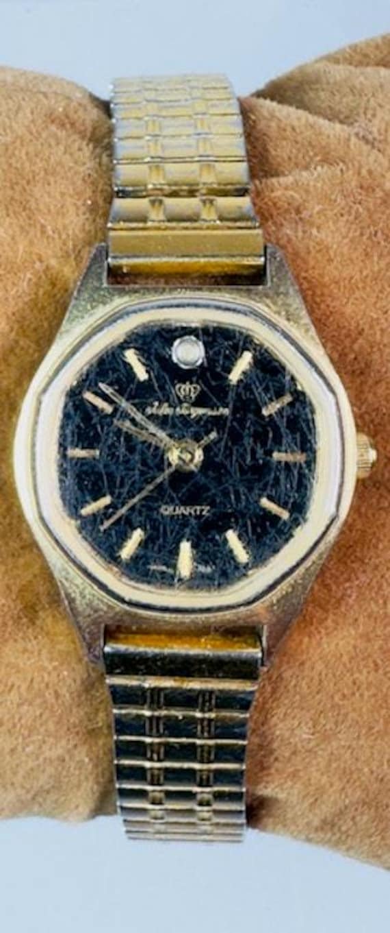 JJ Jules Jurgensen W3138 Rounded Octagon Stretch Flex Quartz Wristwatch Working Etsy
