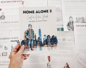 Home Alone 2 - Holiday Activity Pack: Christmas School Printable (PDF)