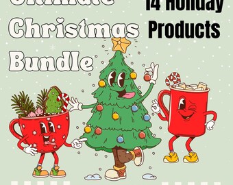 Ultimate Christmas Bundle, Elf, Home Alone 1 & 2 Activity Packs, Snow Globe, Holiday Activities, Twinkle Tour