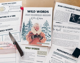 Wild Words | Jean Craighead George Writer's Workshop, Creative Writing, My Side of the Mountain, Nature, Homeschool, Middle School