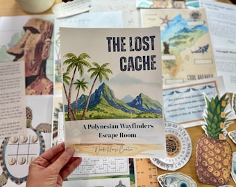 Lost Cache Escape Room - Printable