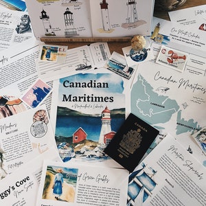 Canadian Maritimes + Newfoundland & Labrador Waypoints Unit Study, Canadian Social Studies, History, Middle School Curriculum, Deep Dive