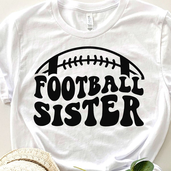 Football Sister svg, Football svg, Leopard Heart Svg, Football Sister Shirt svg, Football Family Svg, Love Football Svg for Mug Shirt