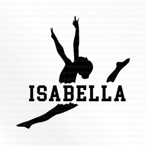 Custom Gymnastics Svg, Gymnastics Svg, Gymnastics Mom Svg, Gymnastics Name Svg, Gymnastics Team Svg Png, Gymnastics Personalized Svg