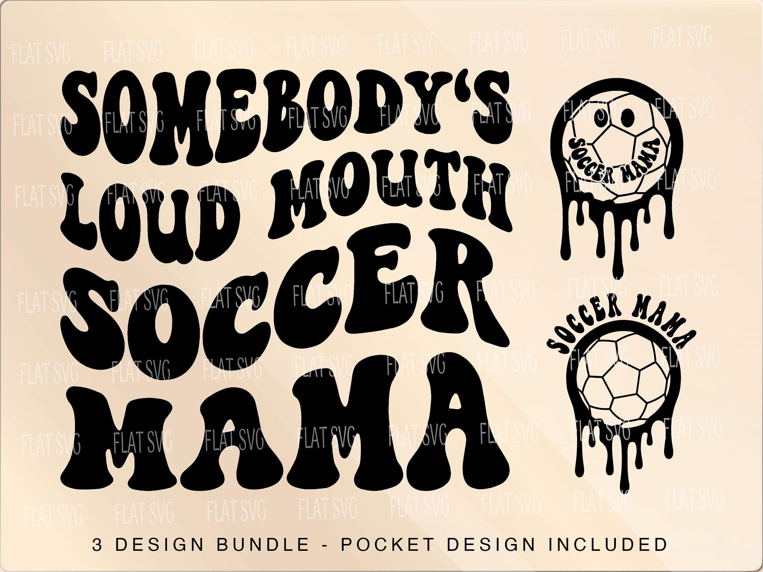 Somebody's Loud Mouth Soccer Mom 20 oz Tumbler