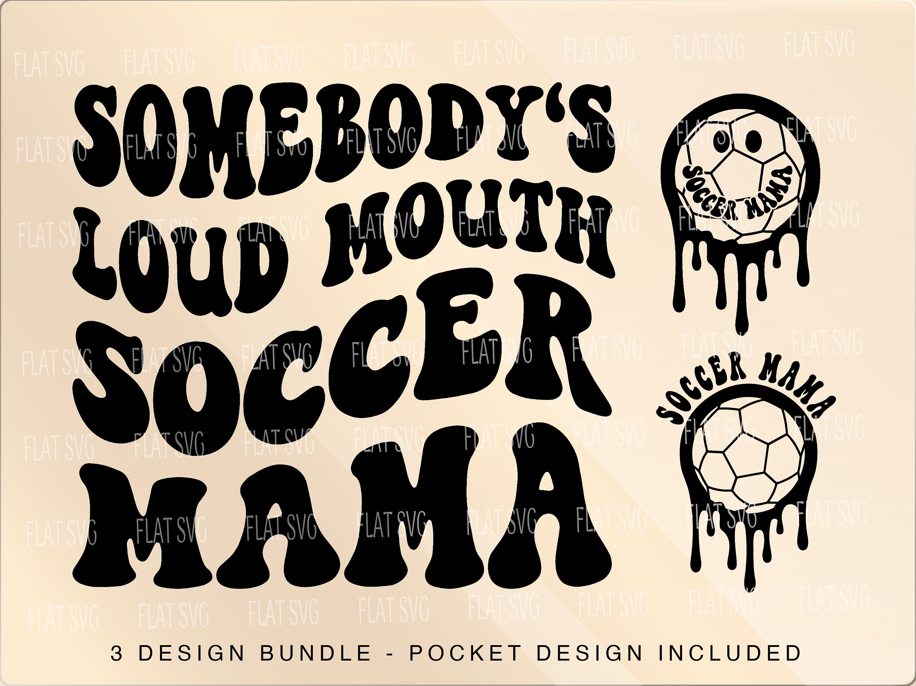 Loud Mouth Soccer Mama Crewneck main image 1