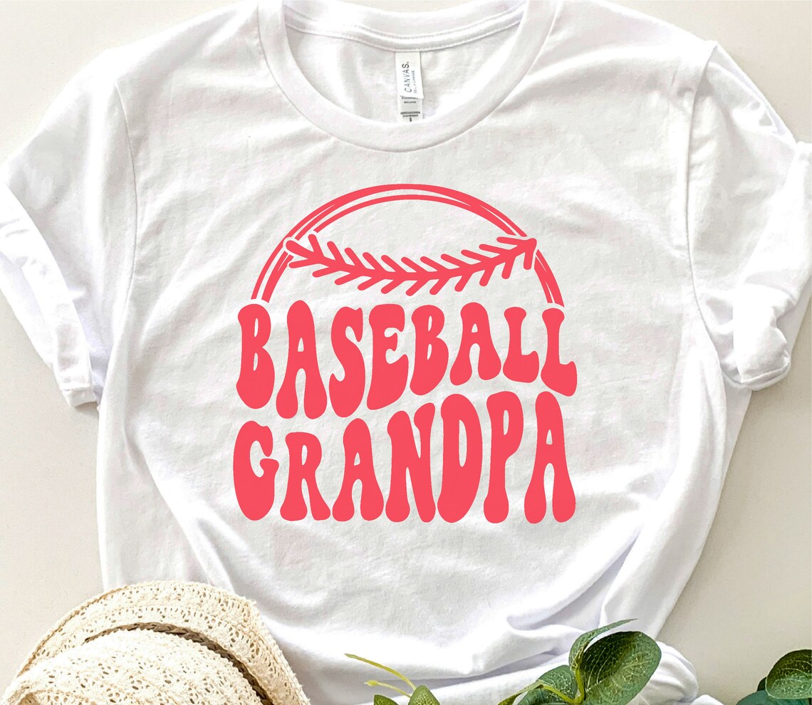 Baseball Grandpa Svg Baseball Grandpa Shirt Svg Baseball Etsy