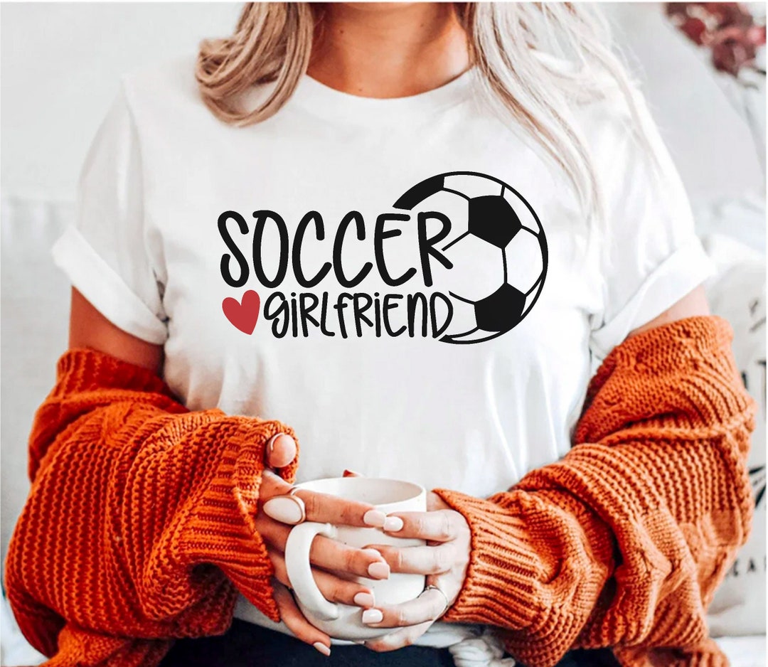 Soccer Girlfriend Svg Png, Soccer Girlfriend Heart Svg, Soccer