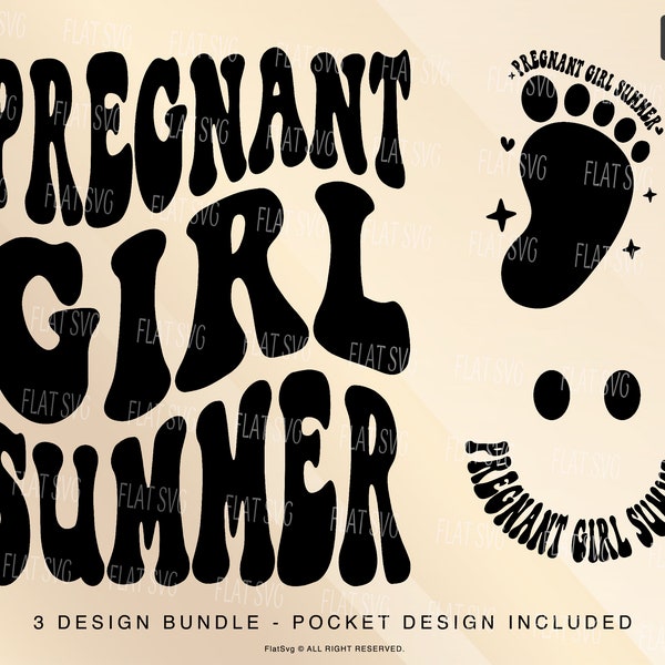 Pregnant Girl Summer Svg, Pregnancy Reveal Png, Baby Announcement Svg, Baby Gender Reveal Party Svg, Baby Shower Sublimation Cut