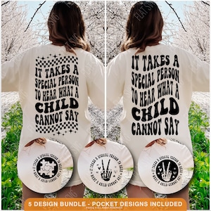 It Takes A Special Person To Hear What A Child Cannot Say Svg, Autism Awareness Svg, Autism Mama Design Svg Png, Autism Puzzle Cut File