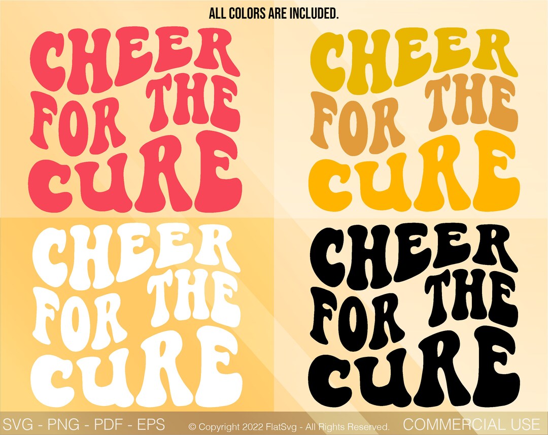 Cheer for the Cure Svg Cancer Warrior Svg Breast Cancer Svg - Etsy