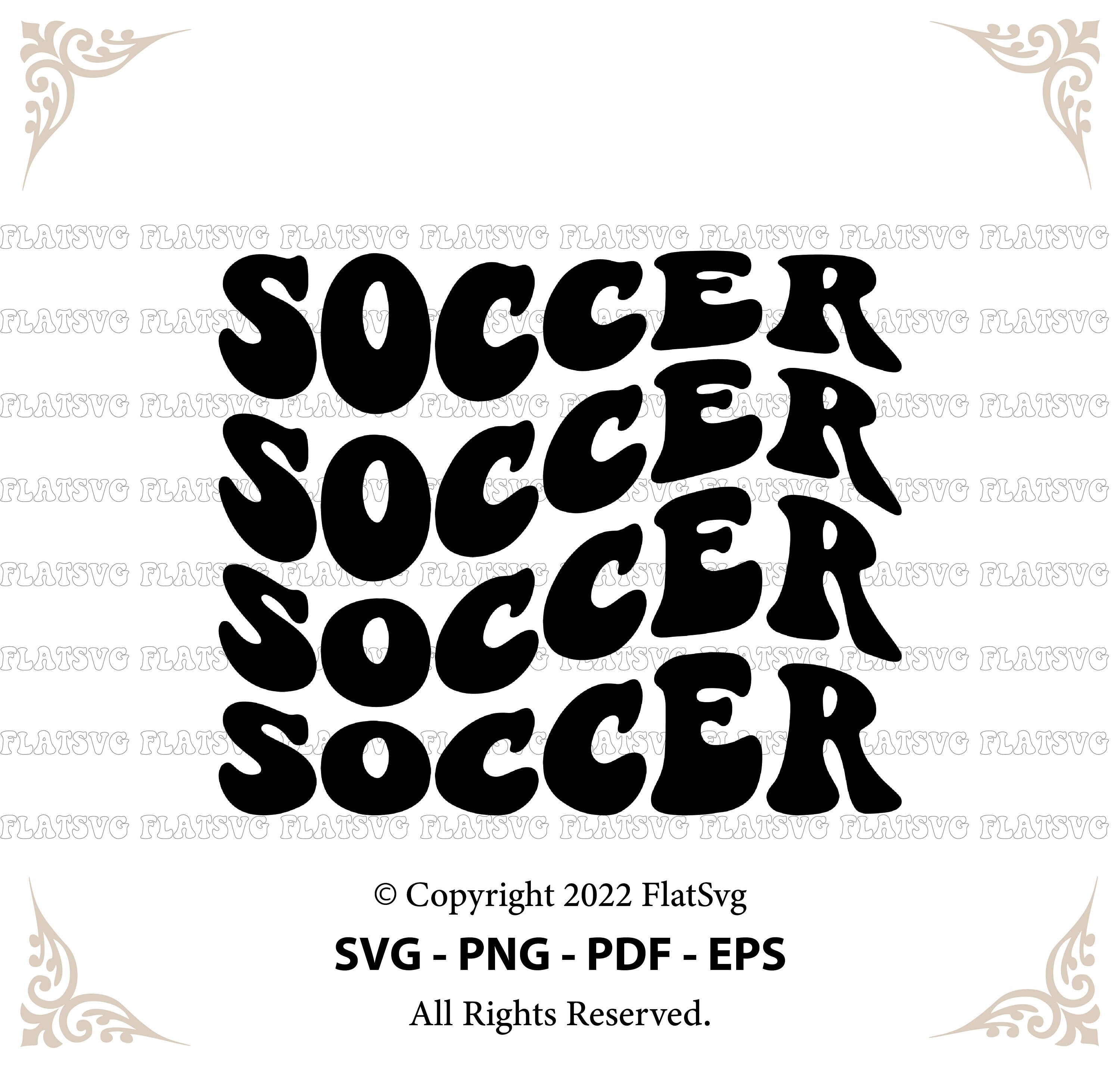 Soccer Svg Soccer Fan Svg Soccer Mom Svg Game Day Svg Wavy Etsy Australia