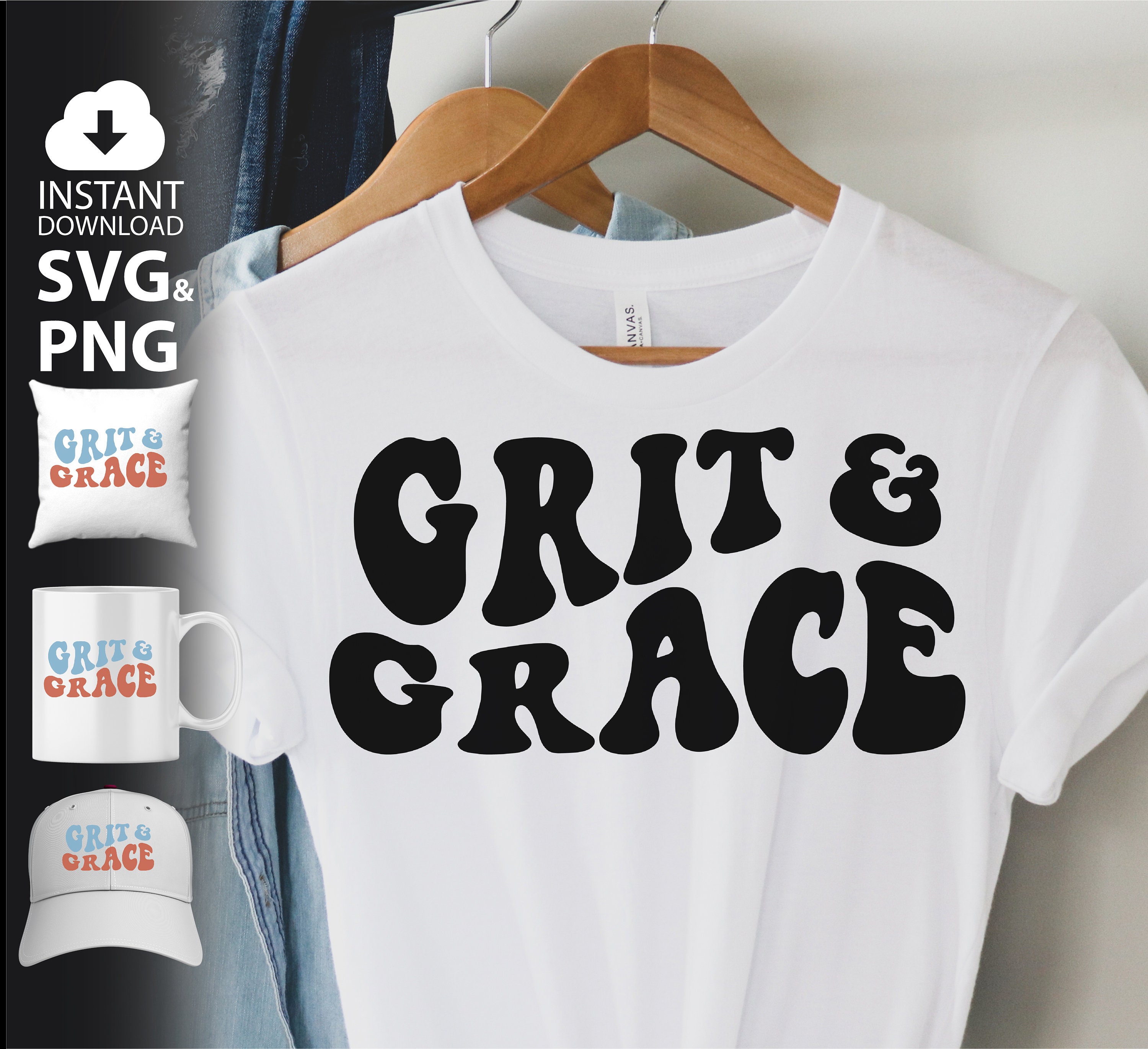 Grit and Grace Svg Png Religious Svg Christian Svg Cut File Etsy Ireland