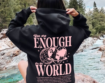 Enough For the World Svg, Self Love, Self Care Svg, Girl Svg, Women Shirt Cut File, Positive Svg, Funny Svg, Positive Svg, Motivational Svg