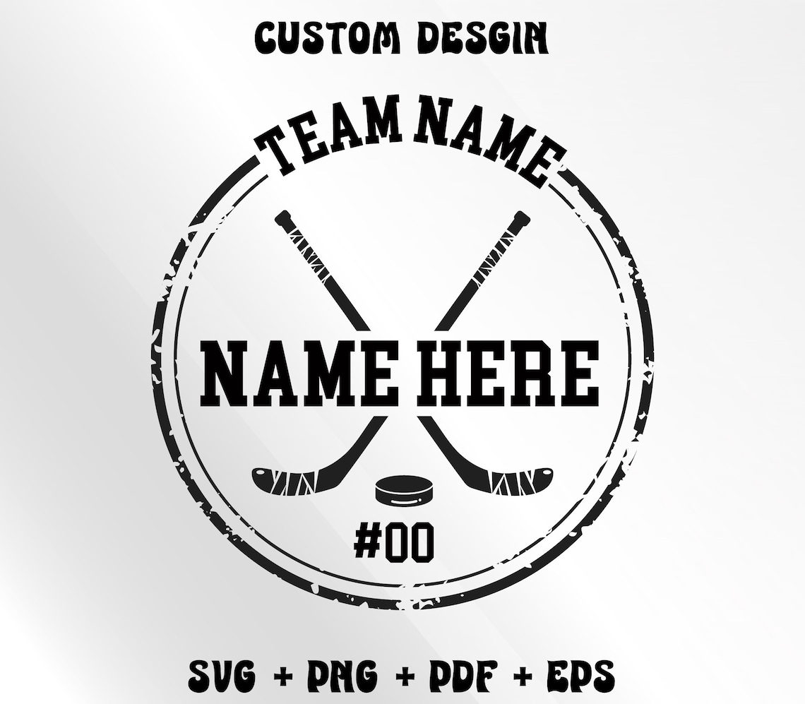 Custom Hockey Svg Hockey Team Svg Hockey Team Mom Svg Png Etsy