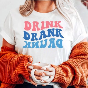 Drink Drank Drunk Svg, Fun Svg, Alcohol Quote Svg, Alcohol Svg ...