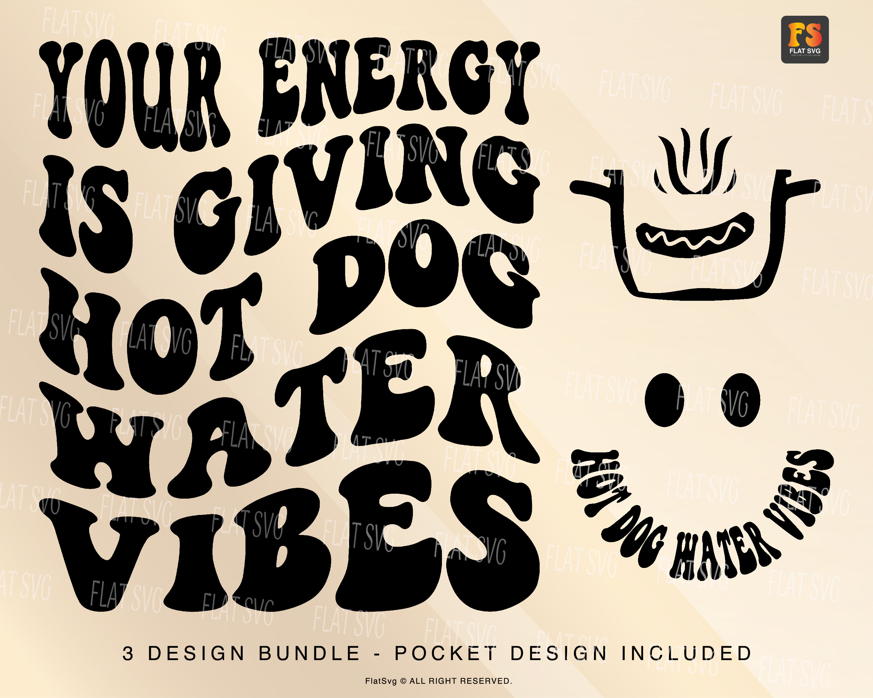Your Energy Is Giving Hot Dog Water Vibes Svg Png, Hot dog quote, Sarcasm Png Svg, Motivational Svg Png Sublimation Cut File