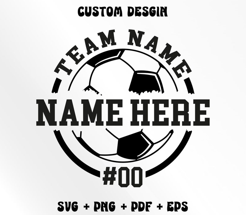 Custom Soccer Svg Soccer Svg Soccer Mom Svg Soccer Name Etsy
