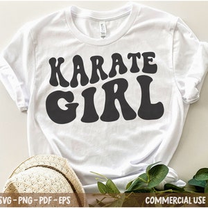 Karate Girl Svg Png, Karate Svg, Karate Design Svg For Shirt, Mug, Cutting File