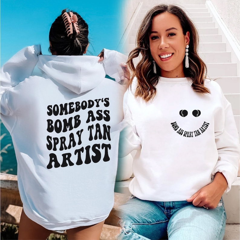 Somebody's Bomb Ass Spray Tan Artist  Svg Png, Fine Ass Spray Tan Artist Png Svg, Sublimation Or Print, Shirt, Mug