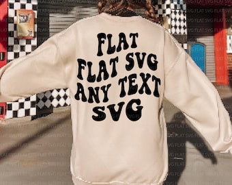 Custom Wavy Stacked Svg, Custom wavy letters shirt Svg, Custom Request file Svg Png, Commercial Use,  For Cutting, Shirt etc.