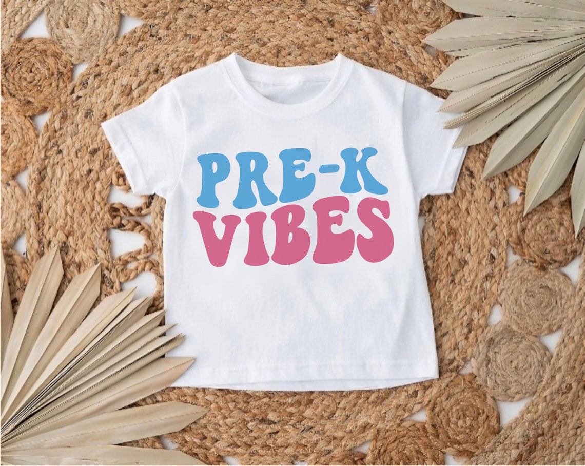 Pre-k Vibes Svg Preschool Svg Pre-k Svg Teacher Svg Back - Etsy