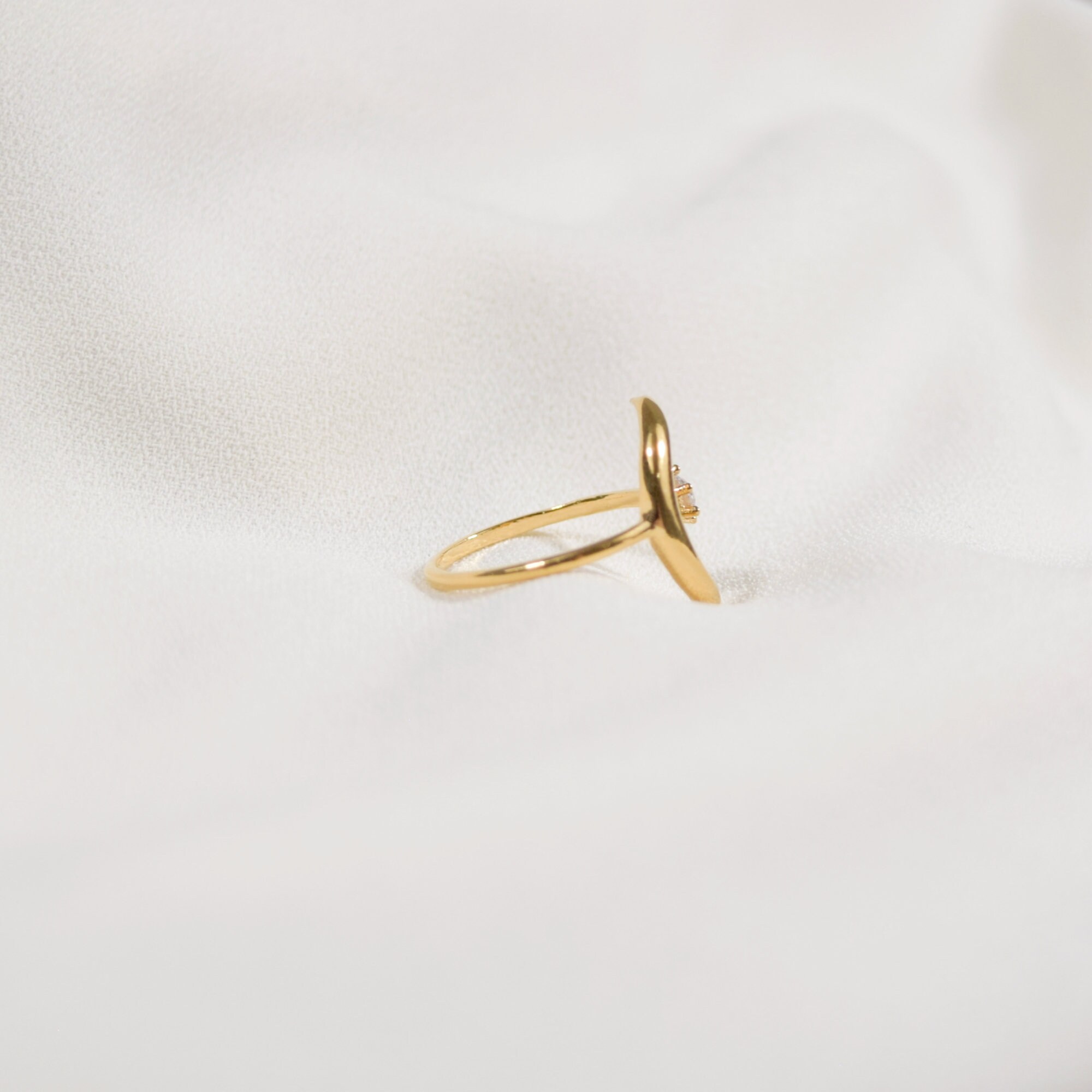 Adjustable Gold Ring Moon Ring Crescent Moon Ring Gold Crescent Moon Ring  Adjustable Ring Gold Celestial Ring Gold Ring Adjustable Pyrite — Dynamo