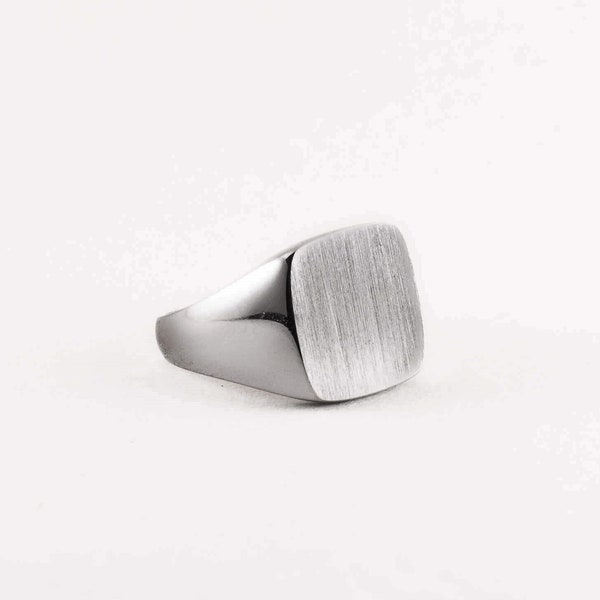 925 Sterling Sliver Unisex Signet Ring