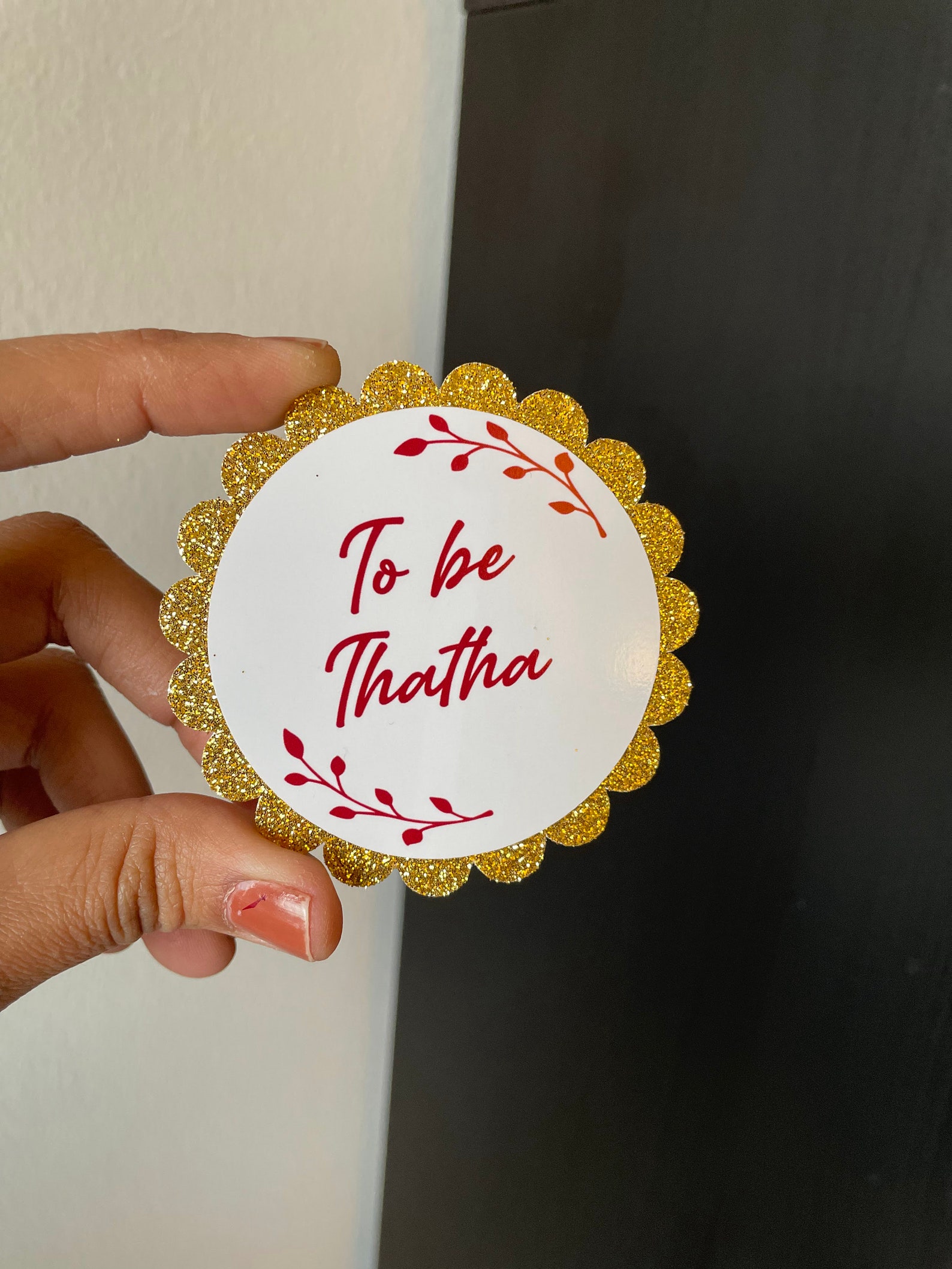 Custom Name Tags Baby Shower Badge Maternity Shoot Name Badges Mom to