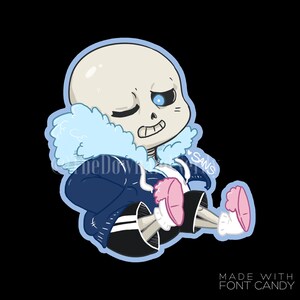 sans Undertale Art Board Print for Sale by onlydrawning