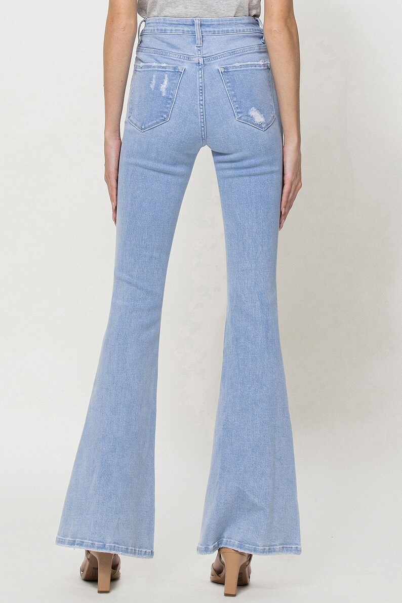 Womens Vervet Bella High Rise Flare Jeans - Etsy