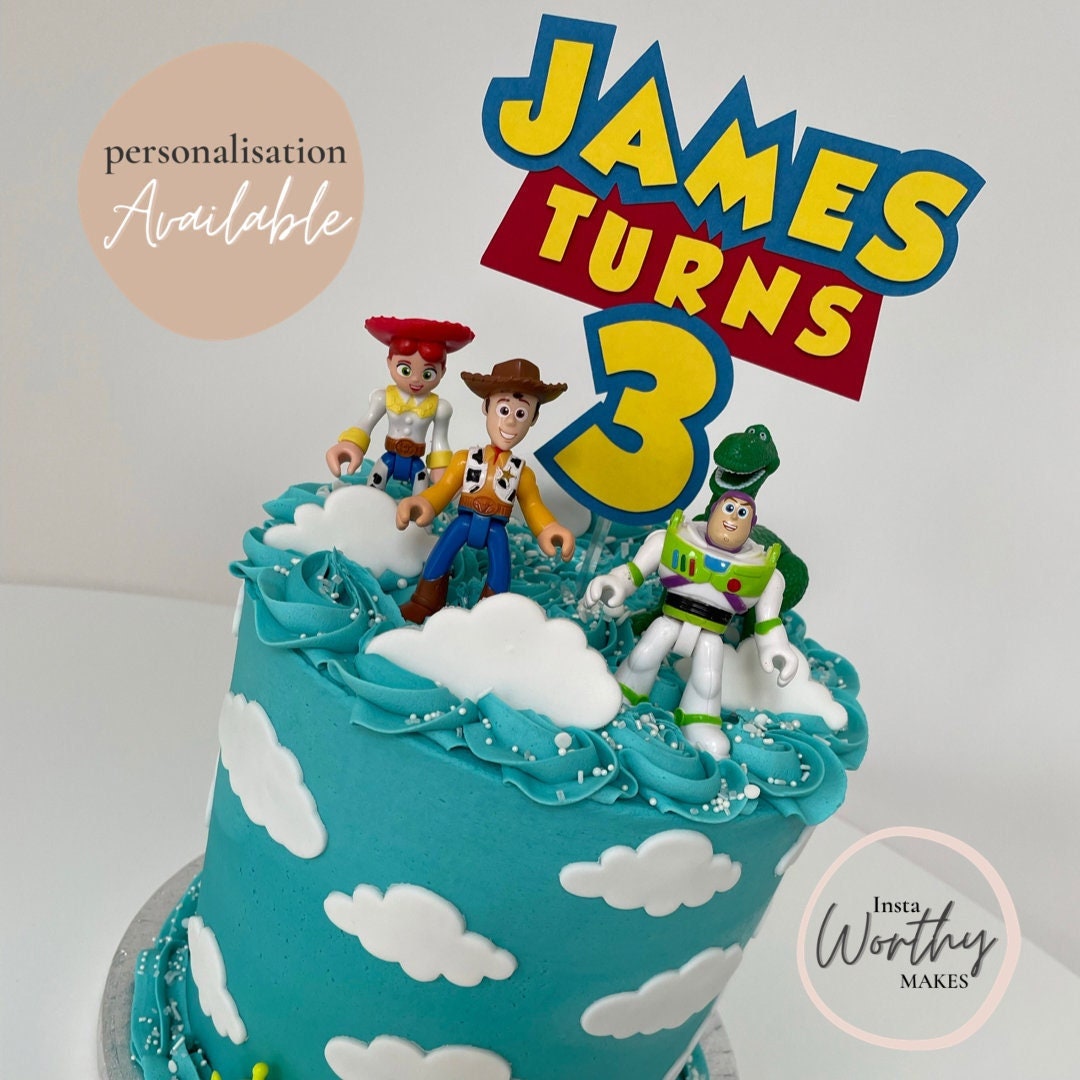 Toy Story Cake - Cake DECORATE With Me - YouTube
