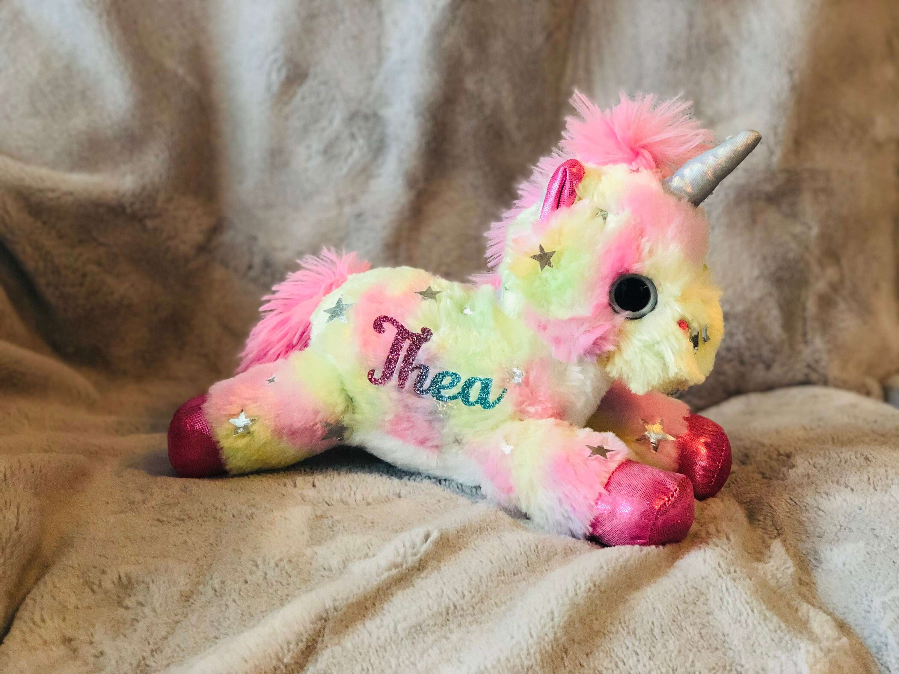 Custom Unicorn Plush - Etsy