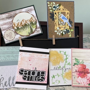 Set 8 - Various Sentiment cards