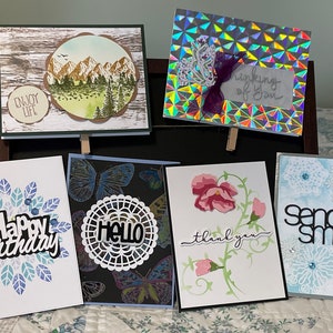 Set 7 - Various Sentiment Cards