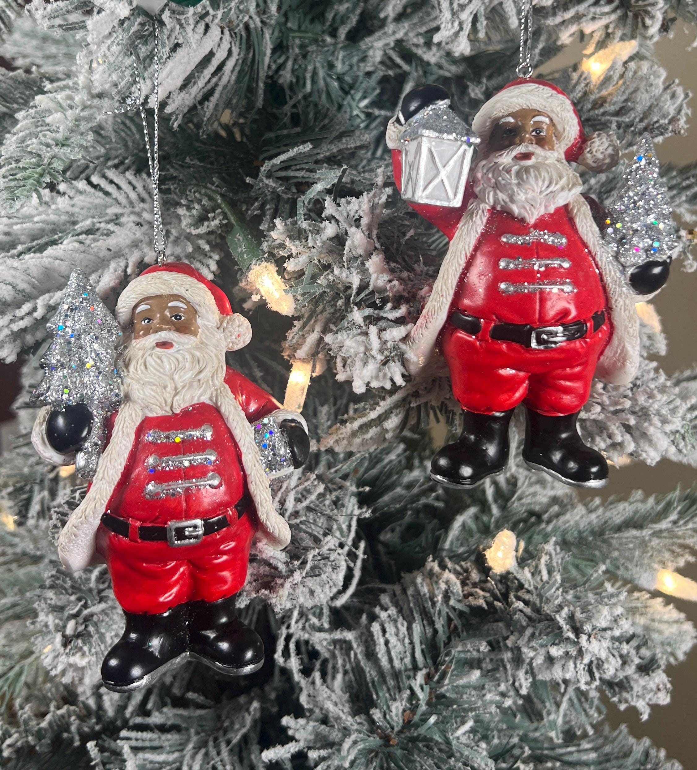 Small Santa Figurine - Etsy
