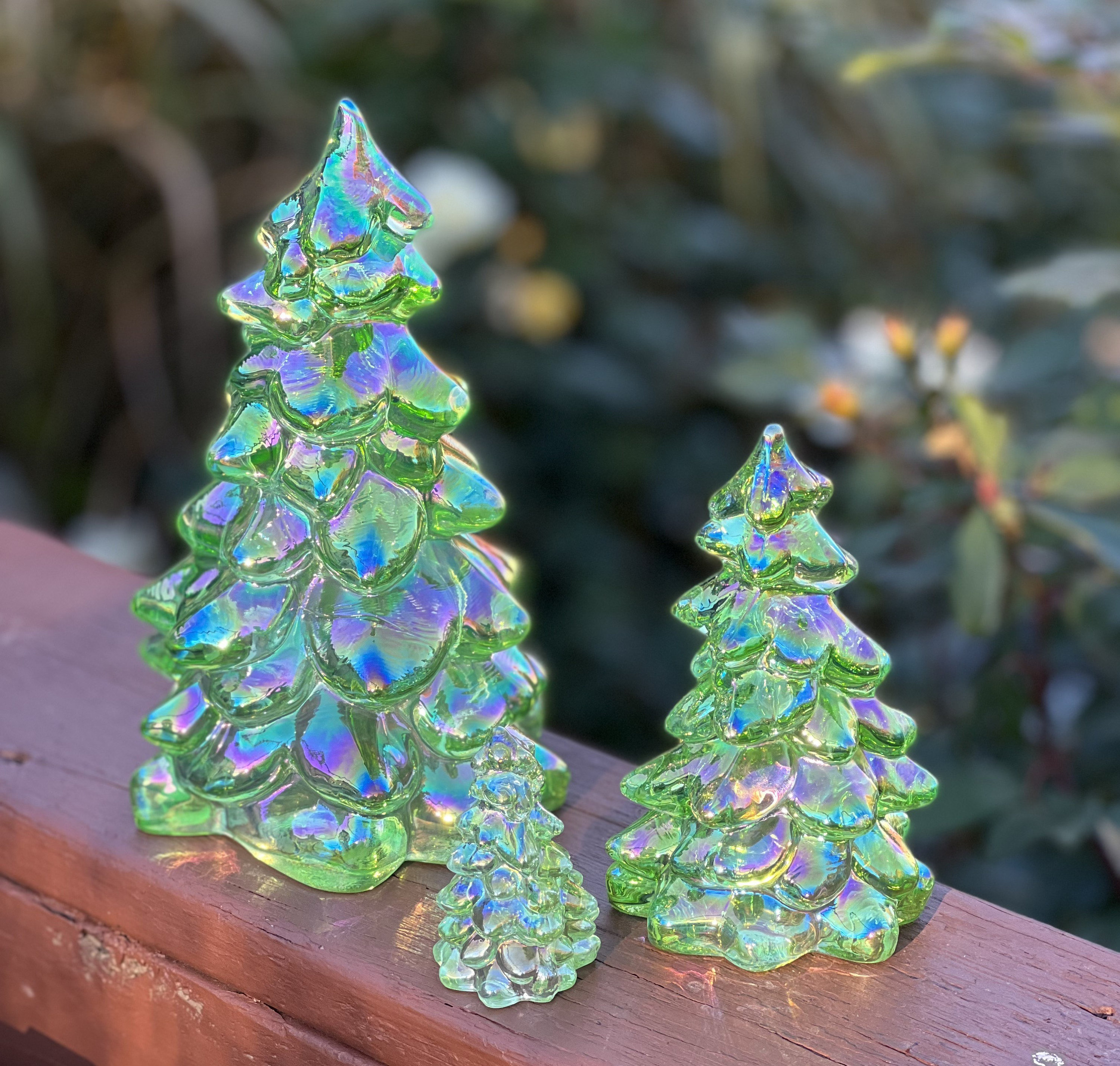 Green Fenton Glass - Etsy