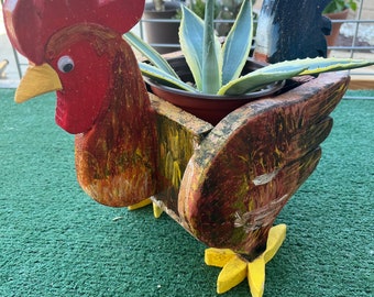 Rooster’s  Planter /Gallo Macetero